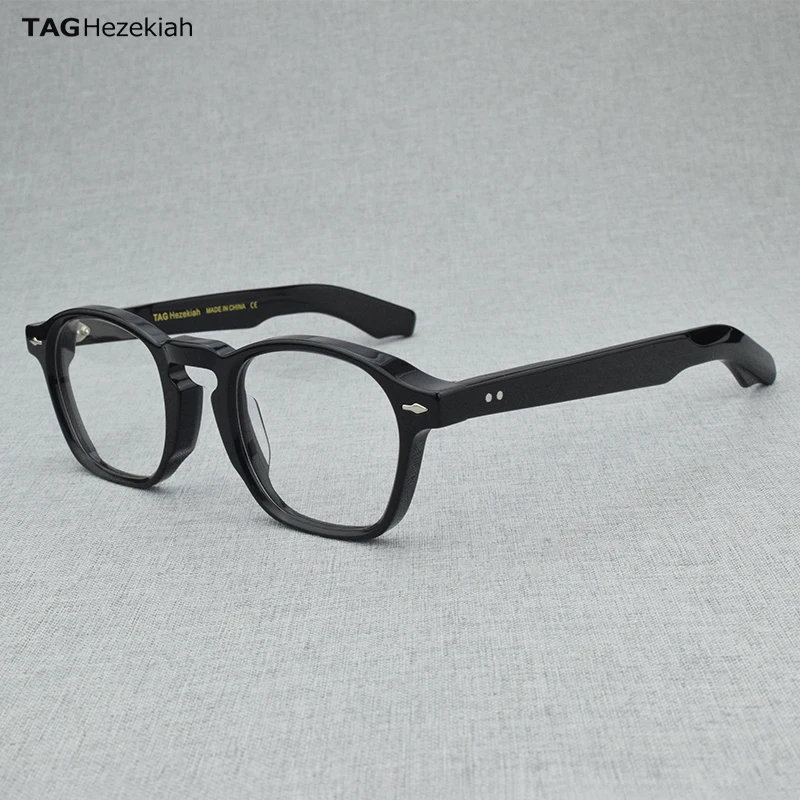 

Korean Eyeglasses Frames Men Classical Acetate Original Tortoise Oval Designer Brand Glasses 2024 Designer Trend Travel NN-034
