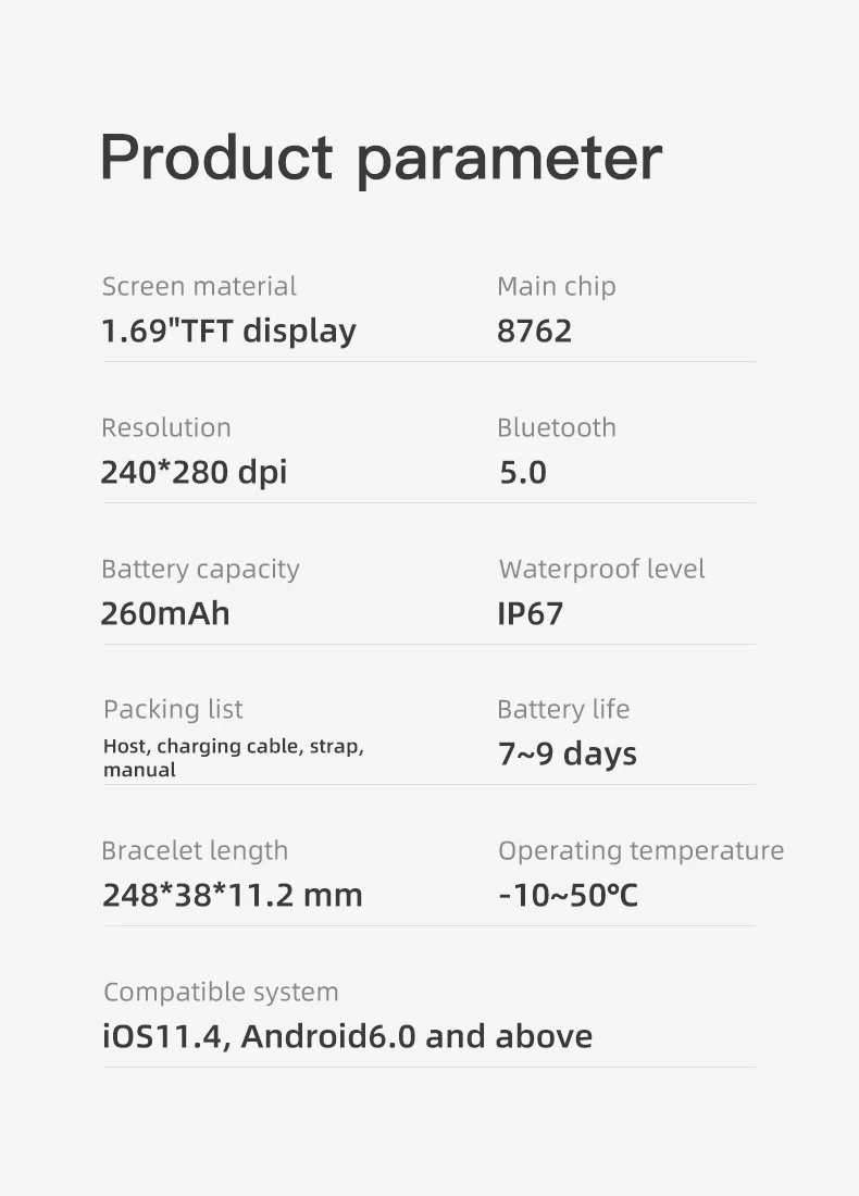 T68 Mens Smart Watches Body Temperature Heart Rate Monitor SPO2 Blutooth Call Flashlight Sports Watch Clock Gift for Men Women