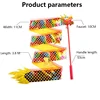 1M/2M LED Luminous Dragon Dance Ribbon Playing Dragons Children's Props Hand Dance Fitness Swing Lantern Wulong Lion Head 2