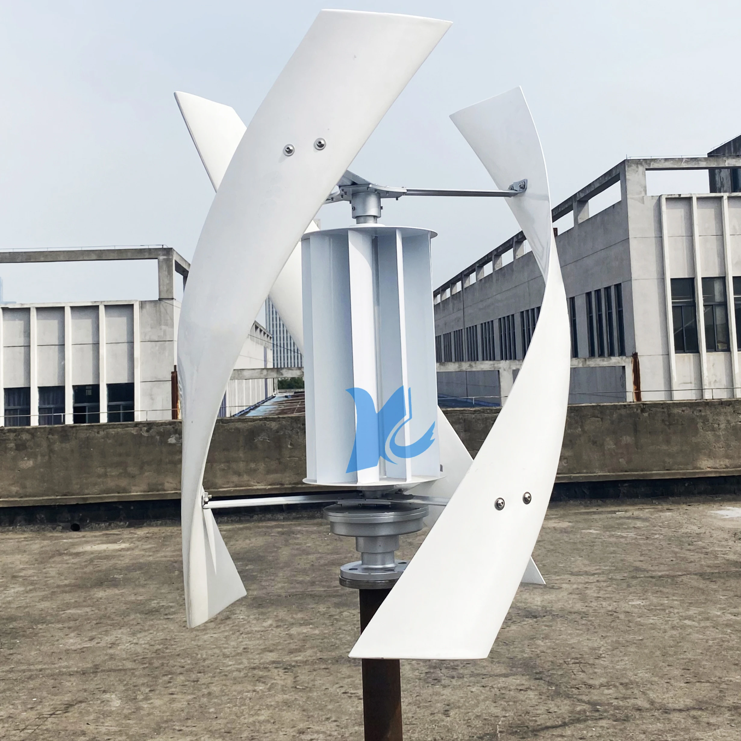 Home Boat Wind Turbine Wind Power Generator 8KW 10KW 15KW 12V 24V 48V Horizontal axis Windmill Low Noise With MPPT Controller