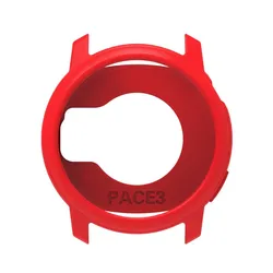 Silicone Hollow Smart Watch Case - Soft Protective Shell - COROS PACE 3 (Red)