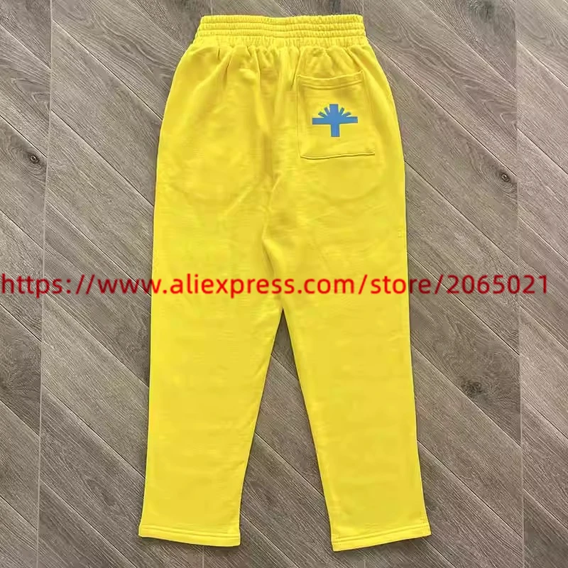 Puff print Vertabrae Letters Sweatpants Men Women 1:1 Best Quality Jogger Drawstring Pants