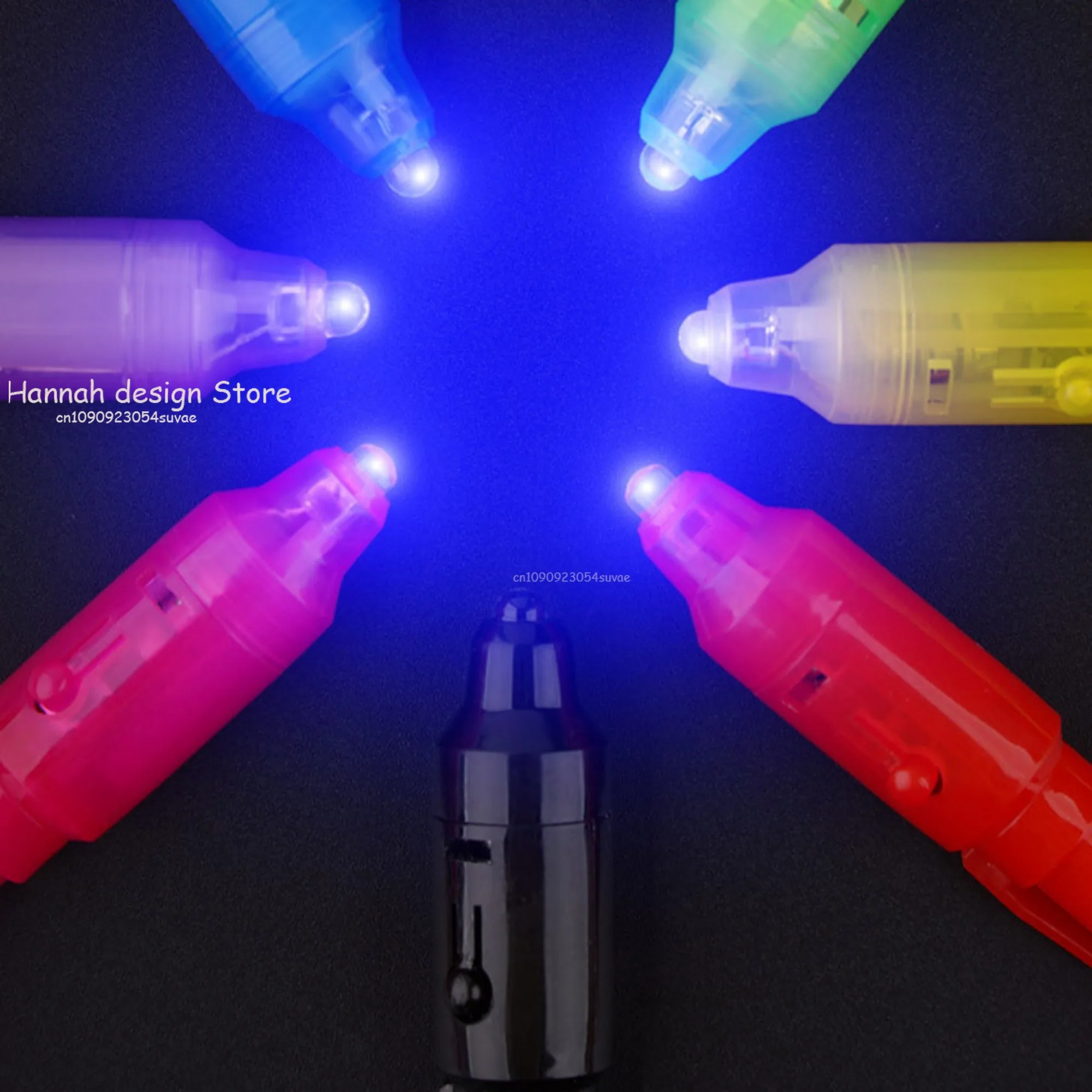 Creative Magic UV Light Pen with Invisible Ink Funny Marker Pen Kids Students Novelty Item Stationery Office School Supplies