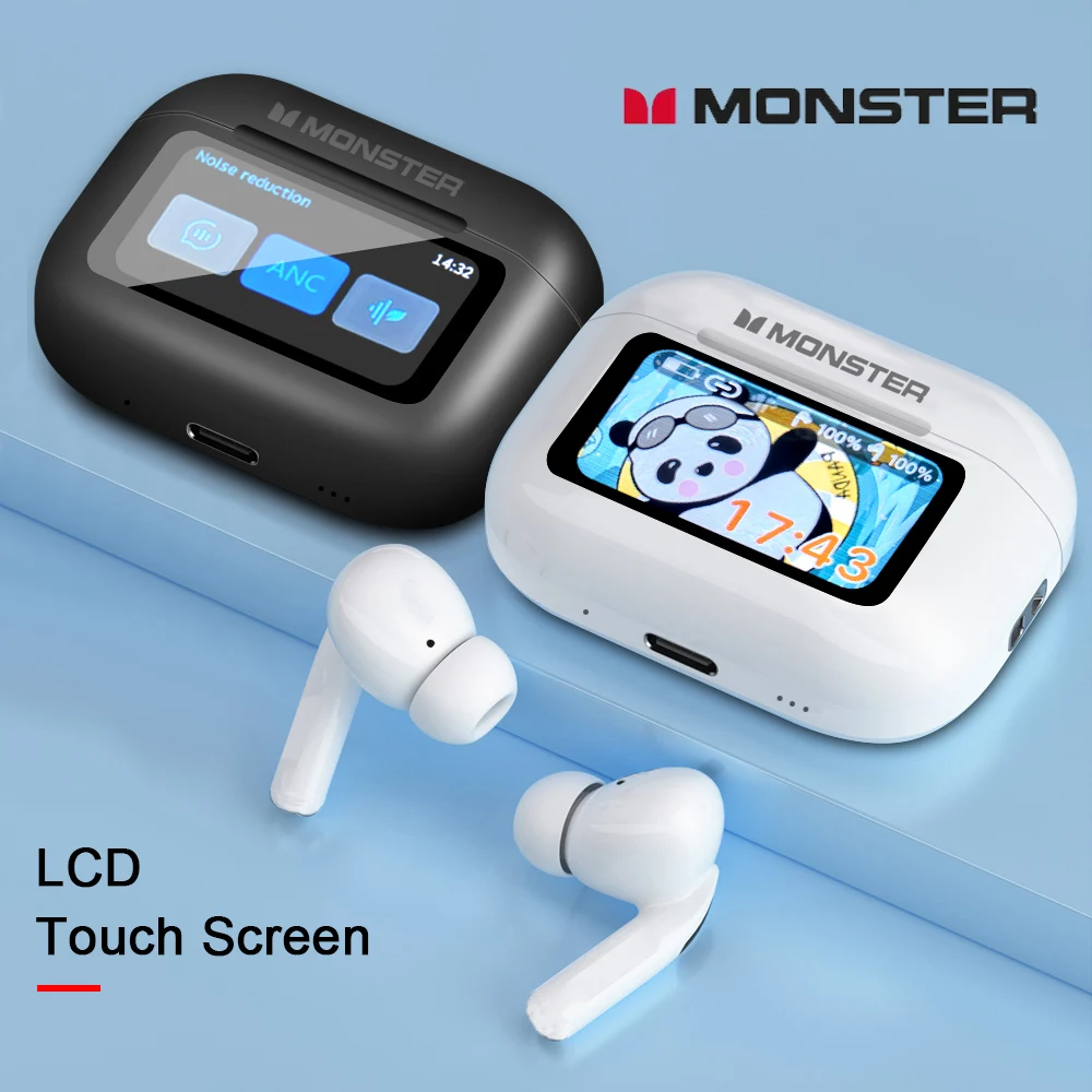 รูปสินค้า หูฟังเกมมิ่ง TWS บลูทูธ จอสัมผัส LCD