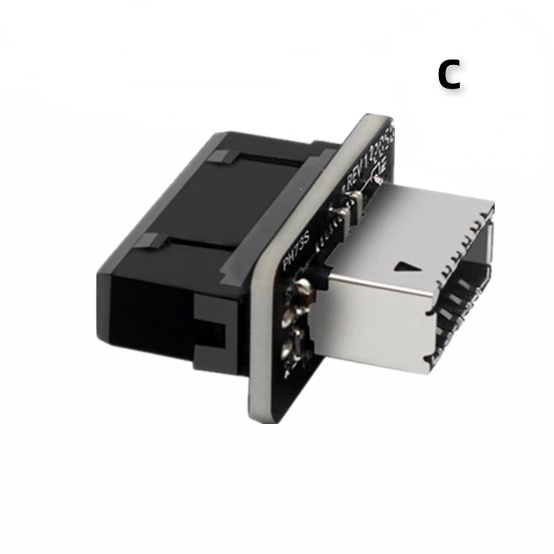 Type C Front Panel Socket USB 19 Pin to TYPE-E 20Pin