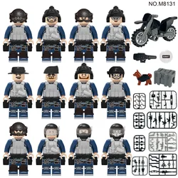 Elite Military Minifigure Toy Set: Wild Wolf Field Troop Edition (M8131)