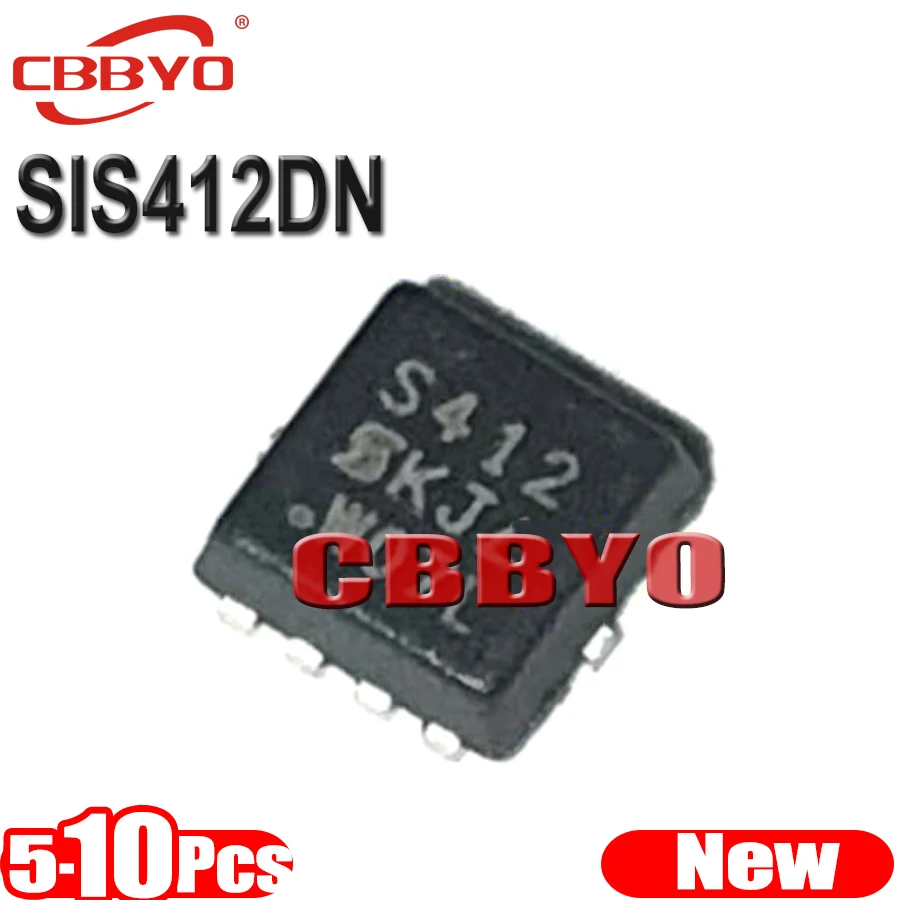 

(5-10 шт.) 100% новый SIS412DN-T1-GE3 системный блок микросхем 412dn S412