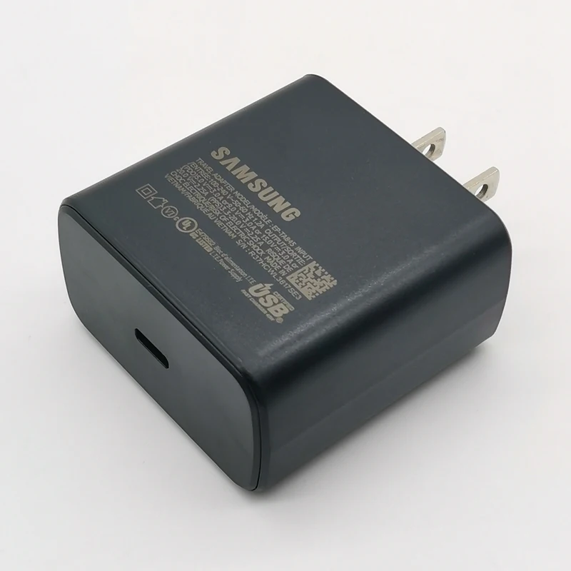 Samsung 45W US Charger Super Fast Charge Power Adpater For Galaxy Z Flip Fold 6 5 4 3 2 S20 S21 S22 S23 S24 FE For iPhone 15 Pro