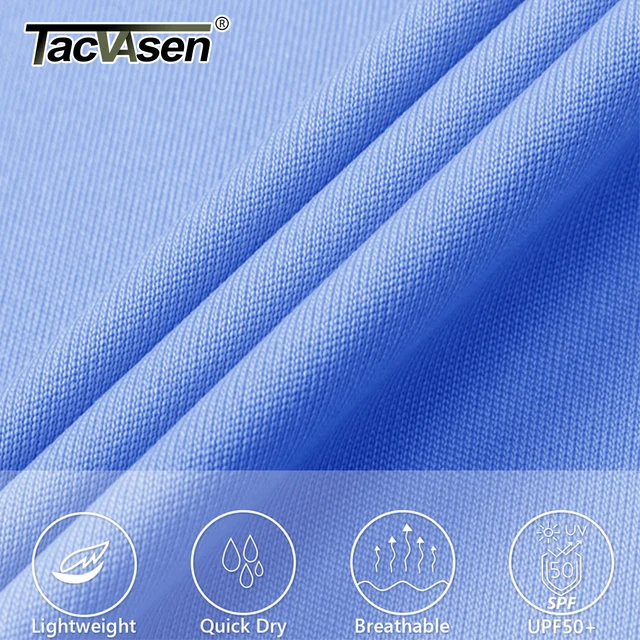 TACVASEN UPF 50 +-Anti-UV camisetas de secado rápido para mujer, camisas proteccion solar de manga larga para correr, enderismo, pesca,camisetas informales Camiseta de manga larga de alpinismo deportivo al aire libre - Imagen 6