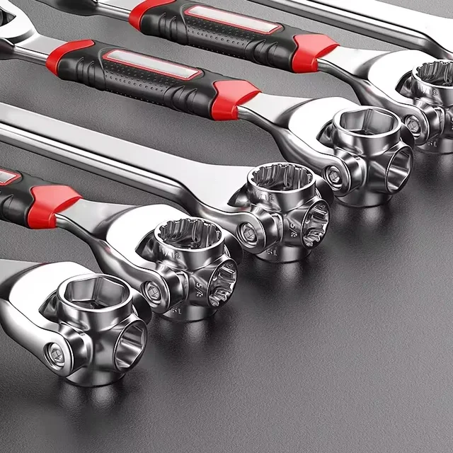 52 in 1 Tools Socket Works Universal Ratchet 2