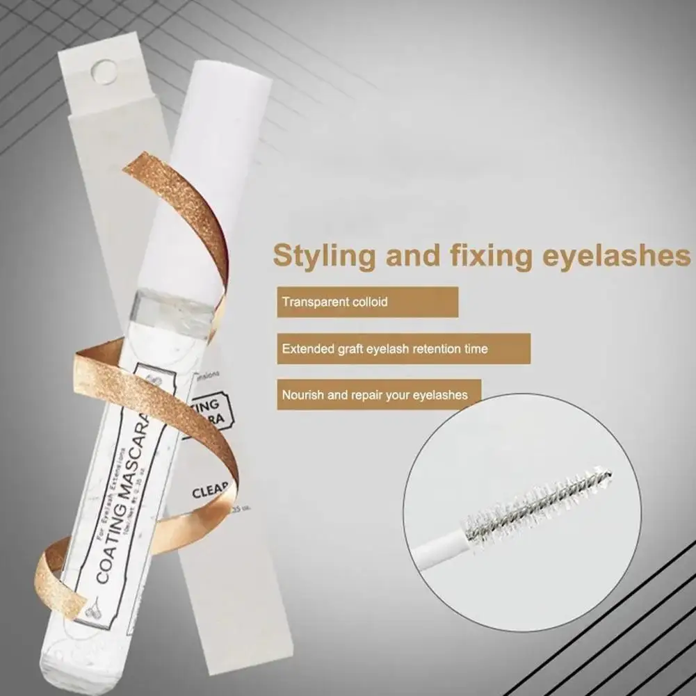 Eyelash Coating Sealant Mascara Keep Eyelash Extense Styling Waterproof Clear Eyelashes Beauty Makeup Tools For Female Makeup