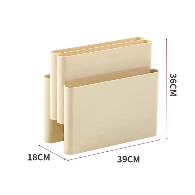 Nordic Bookshelf Mid-Century Floor Magazine Rack Trendy Ins Desktop Decor Minimalist Office Furniture Repisas De Libros FYMR