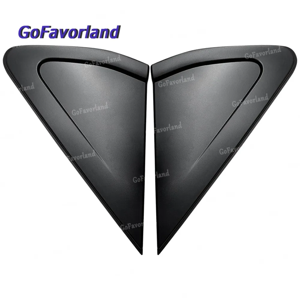 

Pair Front Left Right Side Fender Trim Black Plastic 63870-5EF0A 63871-5EF0A For Nissan Versa 2020-2021