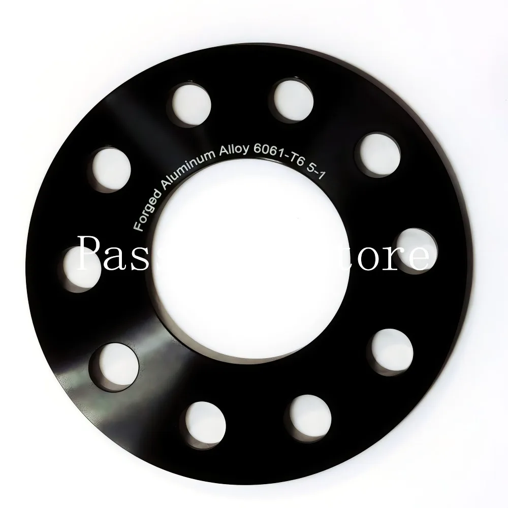 2개 5mm 허브센트릭 휠 스페이서 PCD 5x114.3 CB 60.1mm 렉서스 스즈키 토요타 폭스바겐 차량용