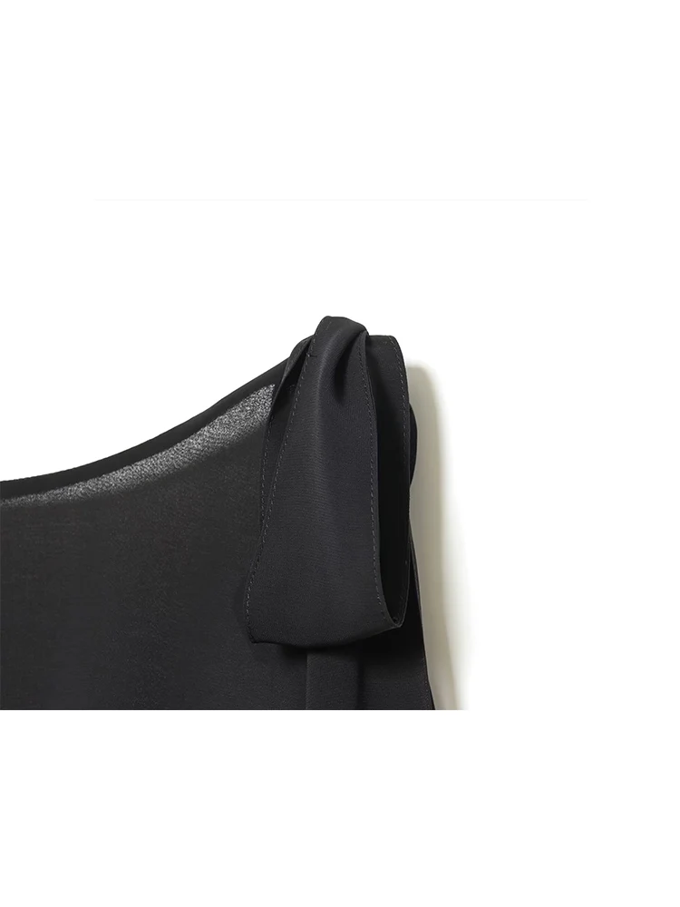 2026 New Women Sexy Bow Tied Bodysuits Solid Patchwork Soft Slim Sleeveless Playsuits Fashion Elegant Ladies Casual Rompers