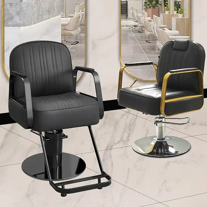 

Luxury Stool Barber Chair Cosmetic Pedicure Cutting Adjustable Recliner Styling Hydraulic Facial Tattoo Sillas Barber Accesories