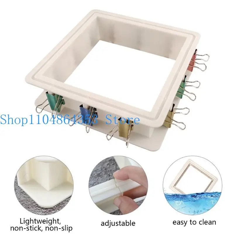 Adjustable Mold Housing Silicone Mold Making for Make Own Silicone Molds Silicone Mold Maker for DIY Molds Making