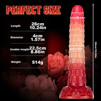 Silicone Dildo Artificial Penis Dragon Pene Sex Toys For Women Masturbator Male Monster Anal Butt Plug Adults Only Couple Game 3