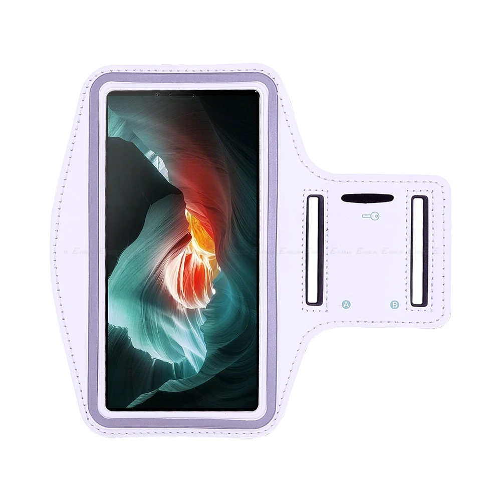 Durable Sports Armband for Running, Cycling, and Gym Workouts - Universal Phone Holder for Active Lifestyles