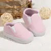 Newborns Shallow Infant Toddler Cute Shoes Baby Boy Girl Sneakers Anti-Slip Soft Flat First Walker Shoes 4