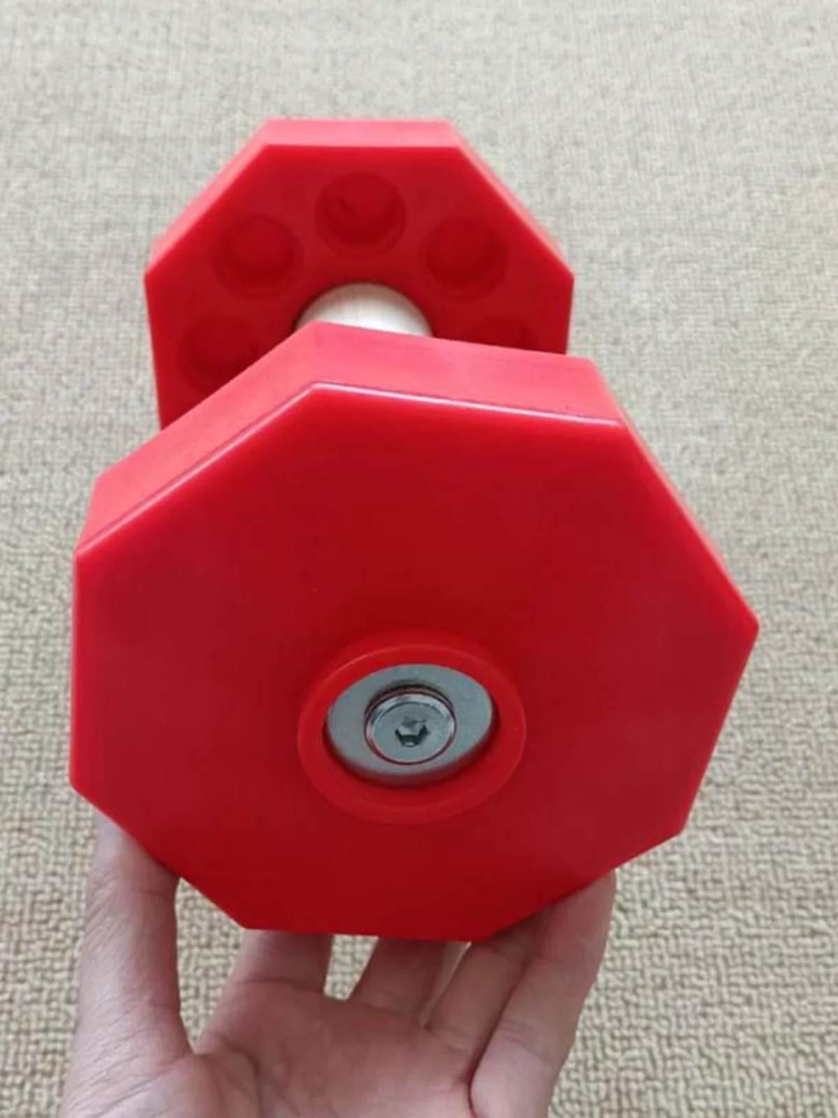 Adjustable Distance Dog Training Dumbbell for IPO Level Working Dogs German epherd Dog Supplies Nylon And  Wood Material