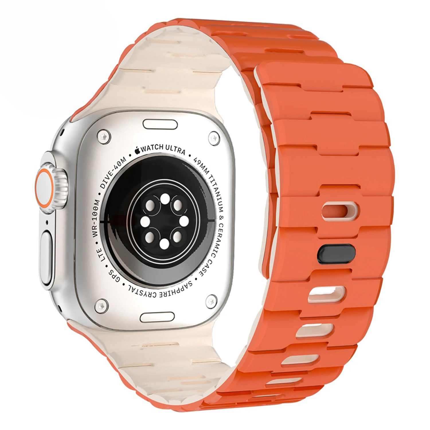 Magnetic Sport Silicone Bracelet iWatch Strap