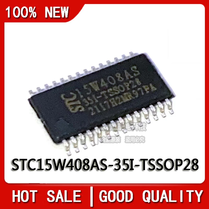 

10PCS/LOT New Original STC15W408AS-35I-TSSOP28 15W408AS Chipset