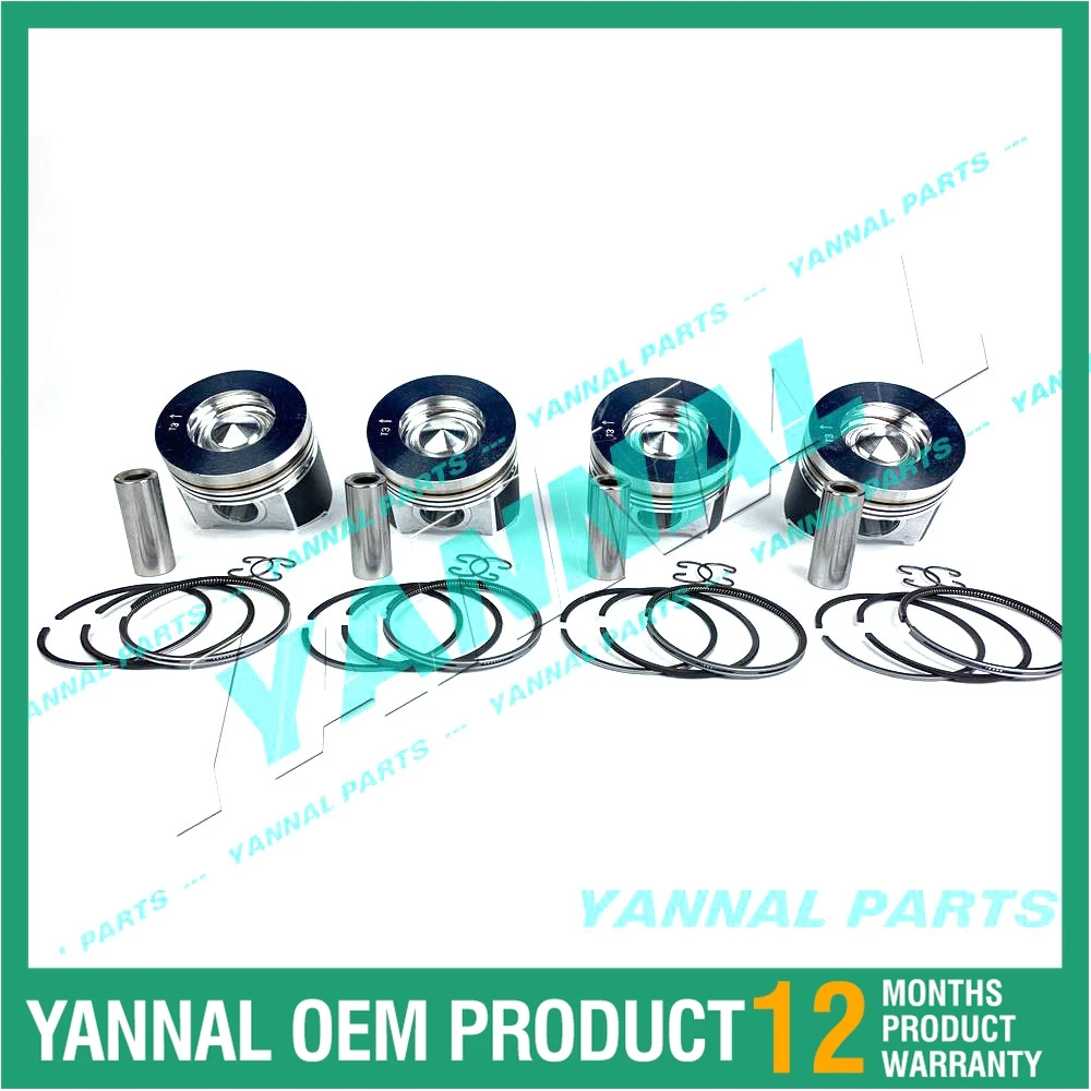 

НОВЫЙ ПОРШЕНЬ V3800T 1J550-21112 52 мм с поршневыми кольцами для деталей двигателя Kubota