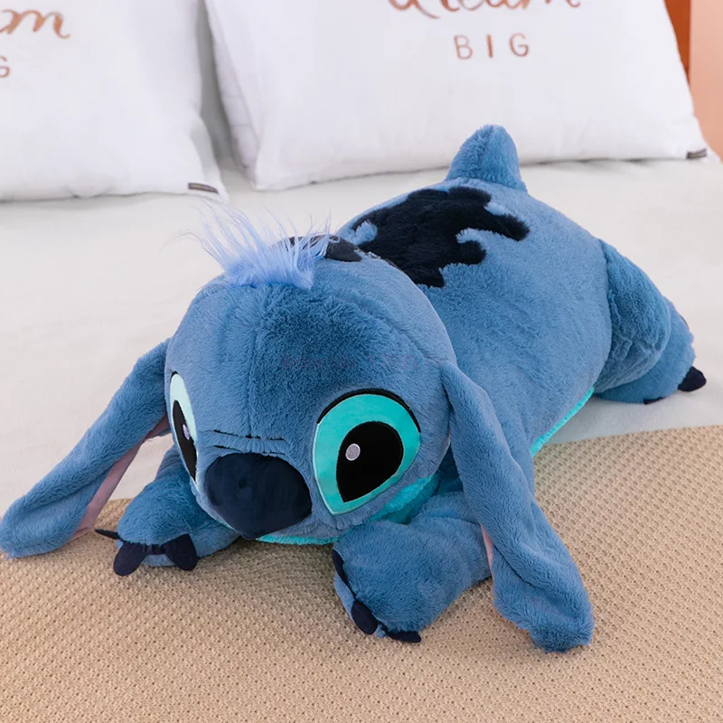 45/60/80cm Big Size Kawaii Disney Lilo And Stitch Stuffed Animals Big Plush Toy Pillow Anime Doll Cute Children Birthday Gifts 5