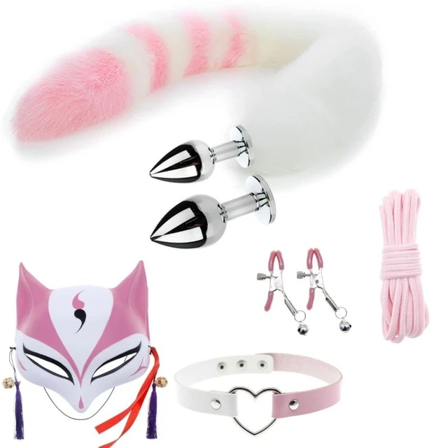 Kit de juguetes sexuales para mujeres, cola de Cosplay Shopp Sexy,  restricción sexual, juguetes para adultos para hombres, pero enchufe -  AliExpress