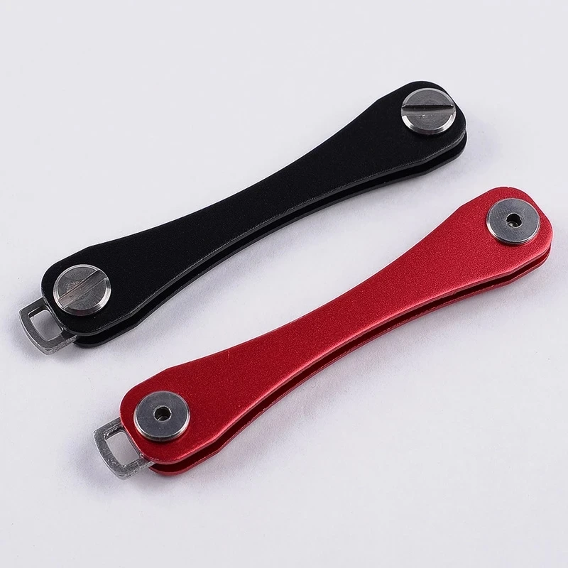Aluminum Alloy Key Clip Outdoor EDC Tool Metal Key Organizer Carteras Organigastos Key Chain Luxury Pouch Key Organizer Holder
