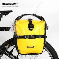 Rhinowalk 20L Fahrrad Pannier Tasche Bike Wasserdichte Tragbare Bike Tasche Big lagerung Stamm Pack Radfahren Reise Radfahren 1pc oder 2 stücke
