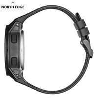 NORTH EDGE Mars 3 Men's Military Watch Digital Carbon Fiber Case For Man Waterproof 50M Sports Watches World Time LED Wristwatch 2