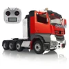LESU 1/14 8*8 RC 3 Speed Metal Chassis Highline Tractor Truck KIT Painted Cabin W/ Light Sound ESC Radio Controller Motor Servo 3