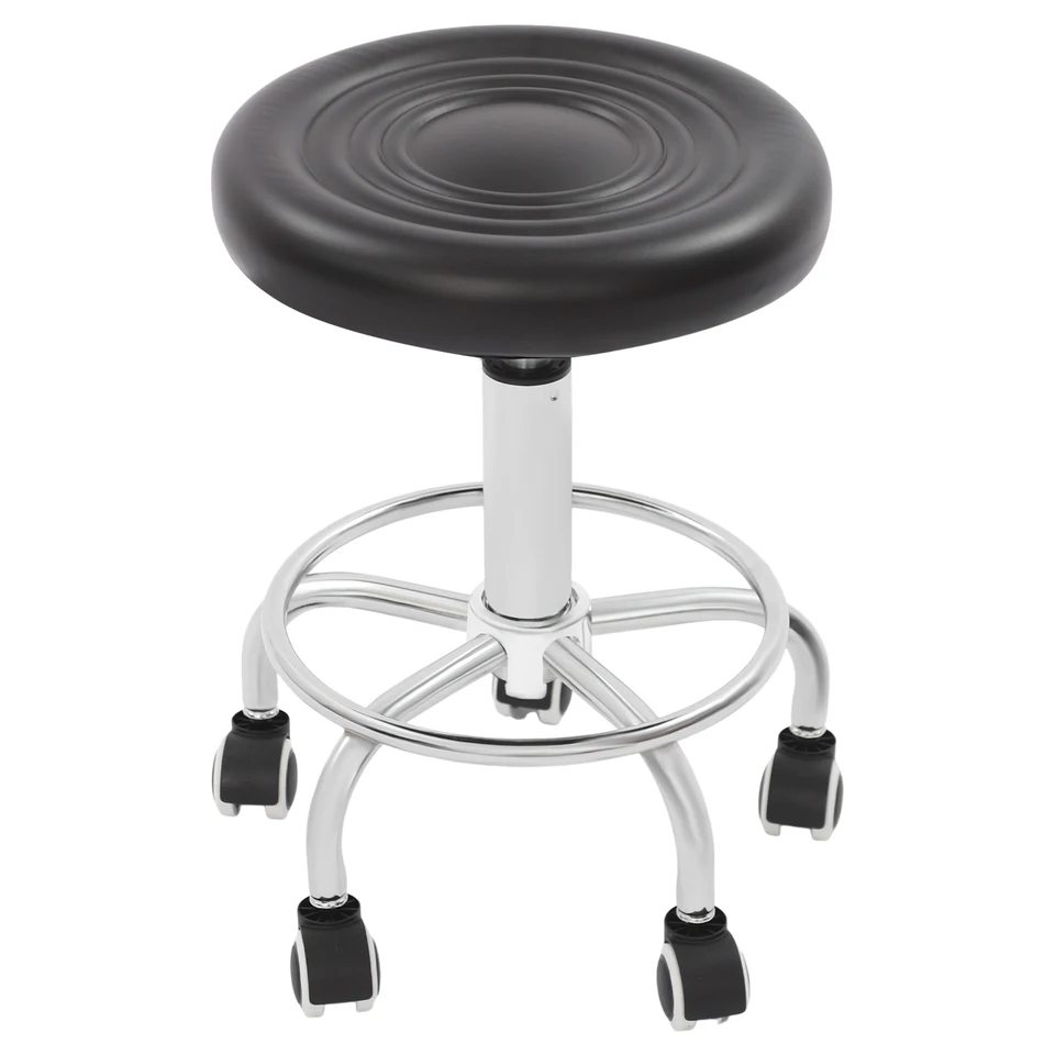 Adjustable Height 360 Degree Rolling Bar Stool