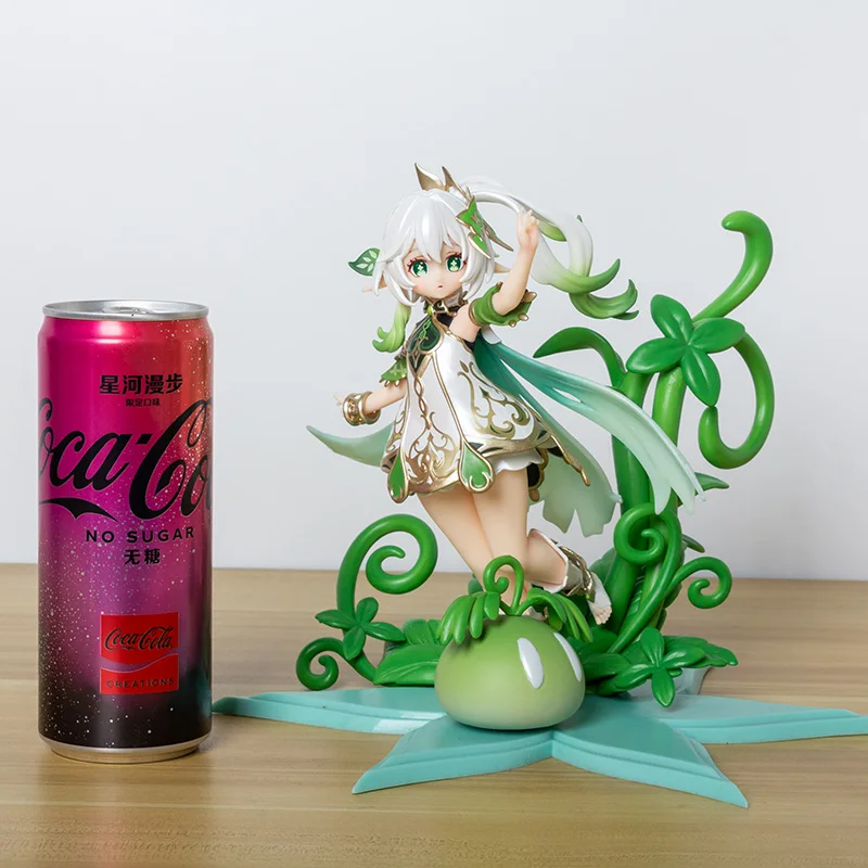 

19cm Genshin Impact Nahida Hand Puppet Buyer Anime Game Model Secondary Yuan Ornaments Anime Figure Doll Toy Gift