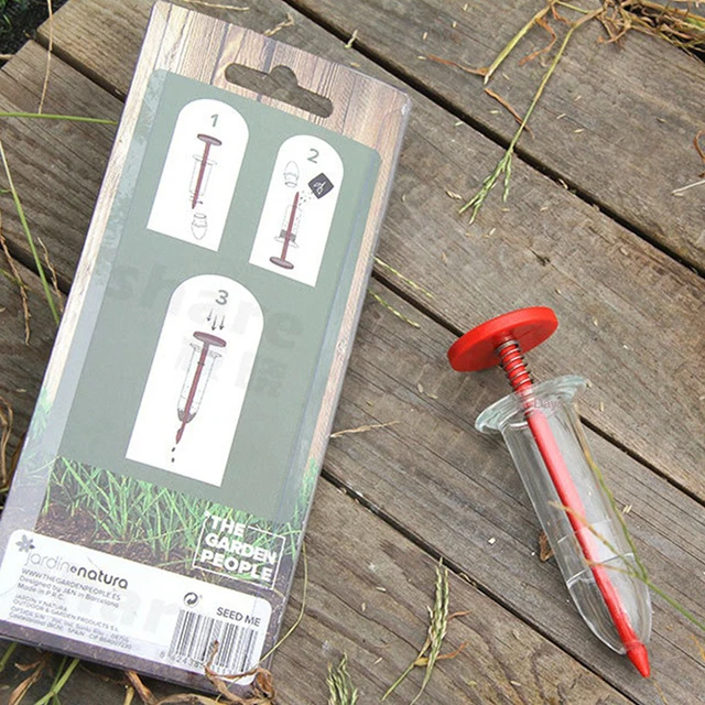 Mini Kézikönyv Vetőmag -Adagoló Kerti Zöldségmag Precíziós Vetés Megtermékenyítő Háztartási Kertészeti Kiegészítők - Image 5