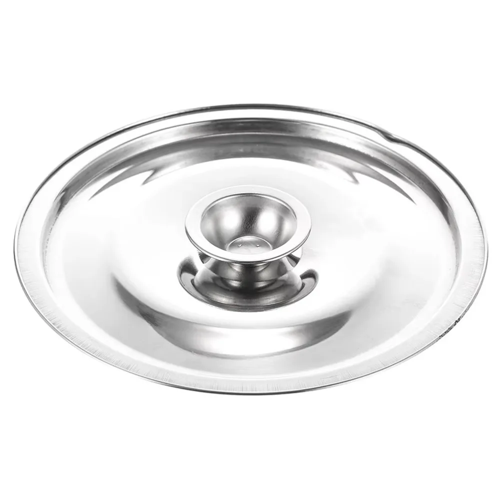 Universal 10-24cm Stainless Steel Round Pot Lid New Thicken Durable Lid Pot Cover Replacement Saucepan Cover Kitchen Food Lid