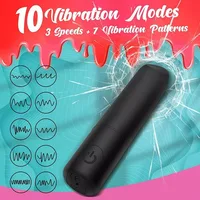 USB-Aufladung, 10 Geschwindigkeiten, Mini-Kugeldildo, Vibratoren, Vagina-Anal-Massagegerät für weibliche Erwachsene, Sexspielzeug für Frauen, Klitoris-Stimulator 2