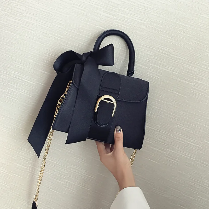 

Velvet autumn 2020 new women's shoulder fashion bow handbag activity