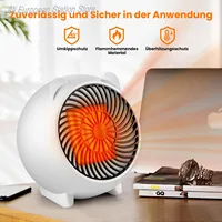 Мини-керамический вентилятор, портативный электрический обогреватель, тихая энергосберегающая для домашнего офиса, спальни