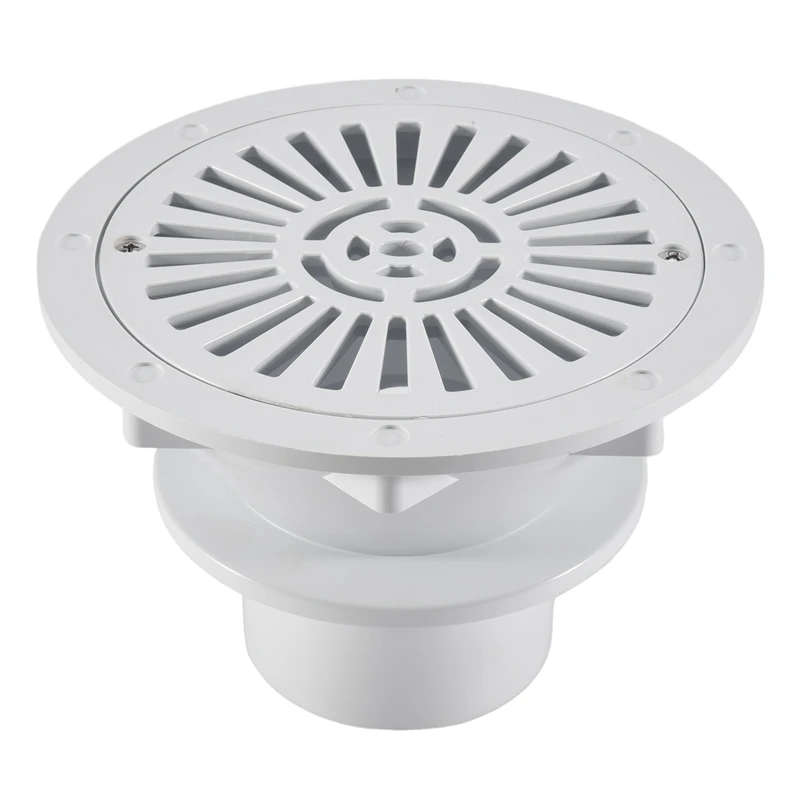 Swimming Pool Main Drain Cover, ABS Swimming Pool Main Drain Floor 2In Water Inlet Draining,Pool Equipment Parts