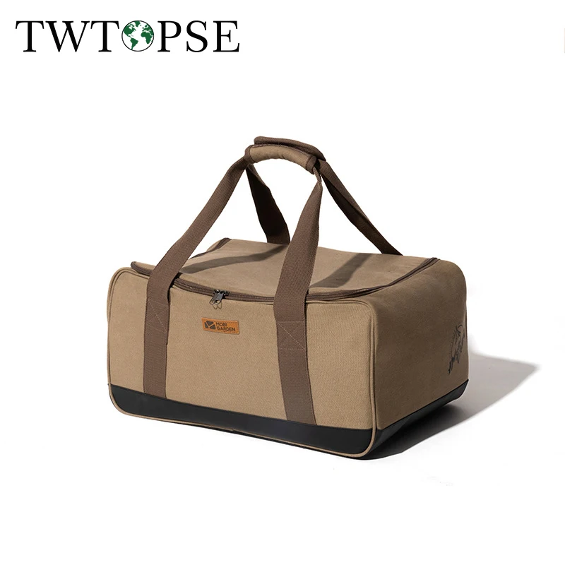 

TWTOPSE 30L storage bag camping fishing bag wear-resistant large-capacity bottom waterproof tableware gas tank storage bag
