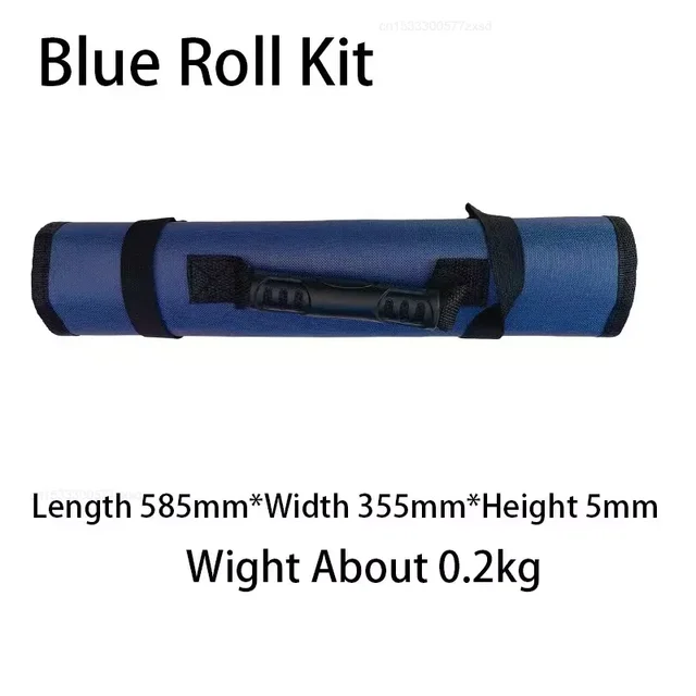 Multifunction Roller Tool Bags Oxford Canvas Practical Handles Bags Chisel Electrician Carrying Toolkit Instrument Package Case 5