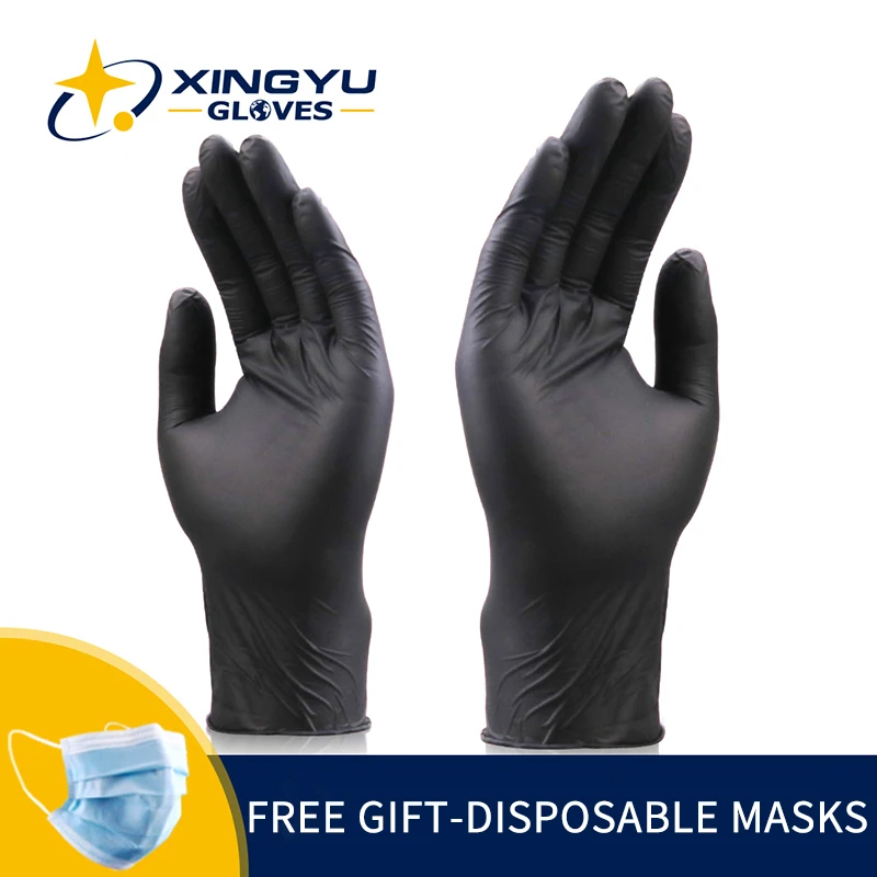 

Xingyu Mechanic Gloves Nitrile gloves Anti-Slip Household Cleaning Washing Anti-Static Gloves Disposable Synthetic Nitrile Glove