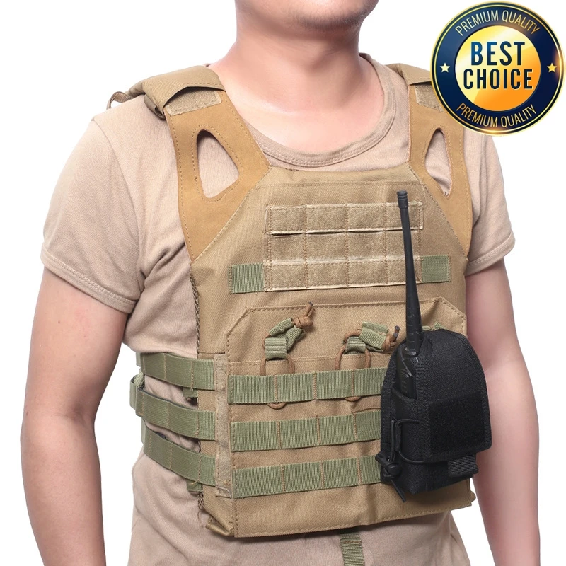 Nylon Tactical Walkie Talkie Holder Bag for Outdoor Hunting