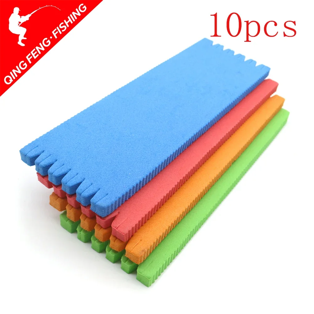 10 plaques enroulement fil pêche EVA - Planche rangement leurres et montages - Accessoires pêche