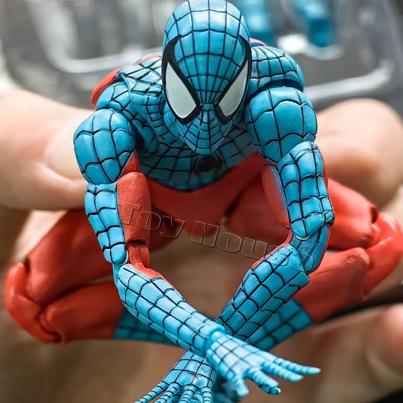 New Spiderman 190 Figure CT Toy Mafex Web Man Shf 185 Spider