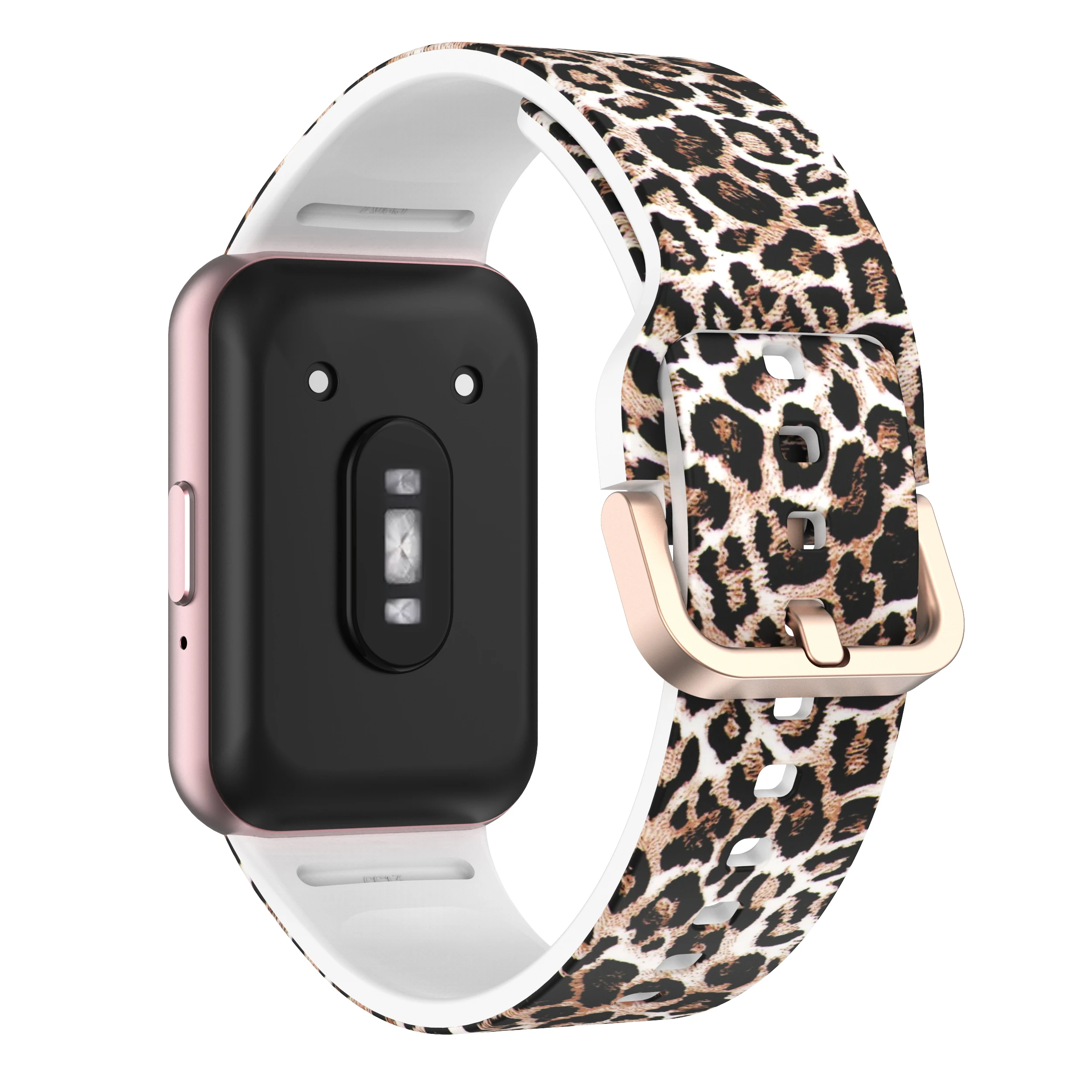 Patterned Silicone Strap - Colored Bracelet Wristband with Printed Design