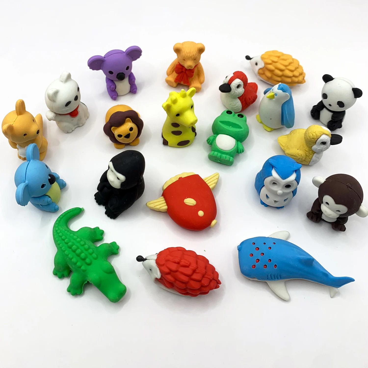 Random Animal Mini Erasers 5